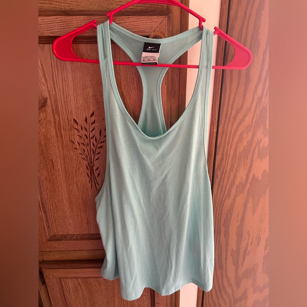 Nike Light Mint Racerback Training Tank Top